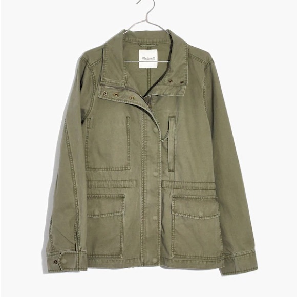 Madewell Jackets & Blazers - Madewell Passage Jacket in Olive - 100% Cotton
